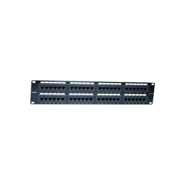 KUWES PATCH PANEL CAT6 UNSHIELDED 48 PORT